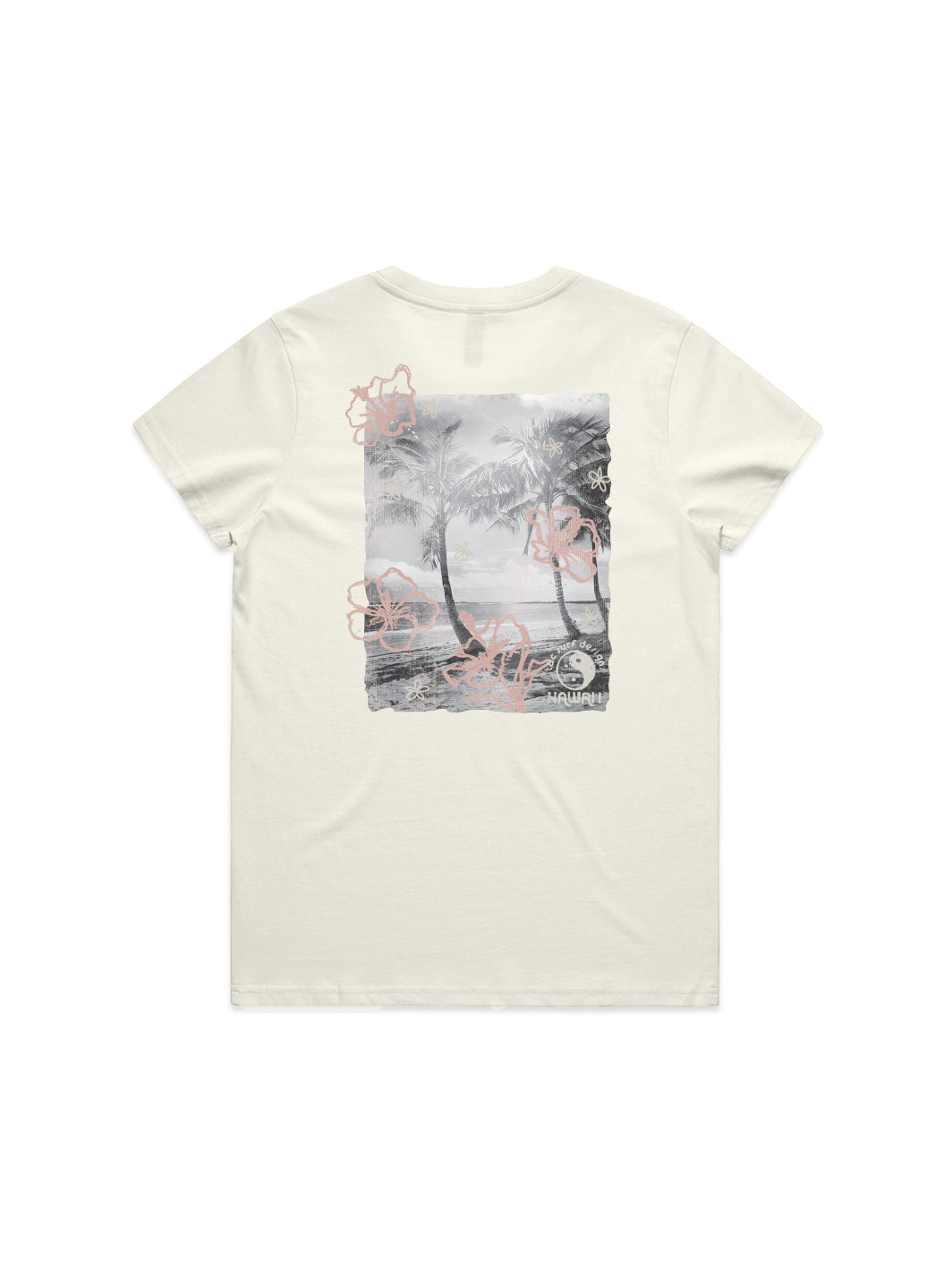 Postcards from Paradise Maple Tee