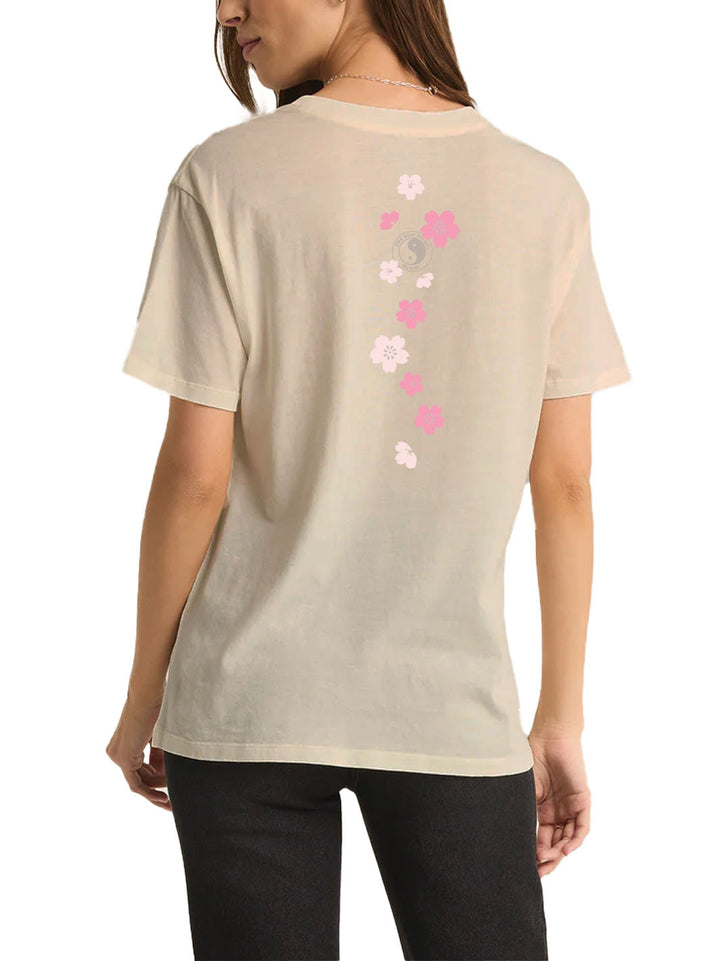 T&C Surf Designs Cute Sakura Boyfriend Tee, Fossil / XS