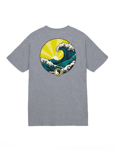 T&C Surf Designs T&C Surf Great Wave Jersey Tee, Graphite / S