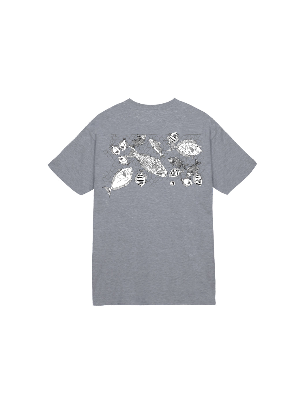 T&C Surf Designs T&C Surf Kids Laynet Tee, Graphite  Heather / XS