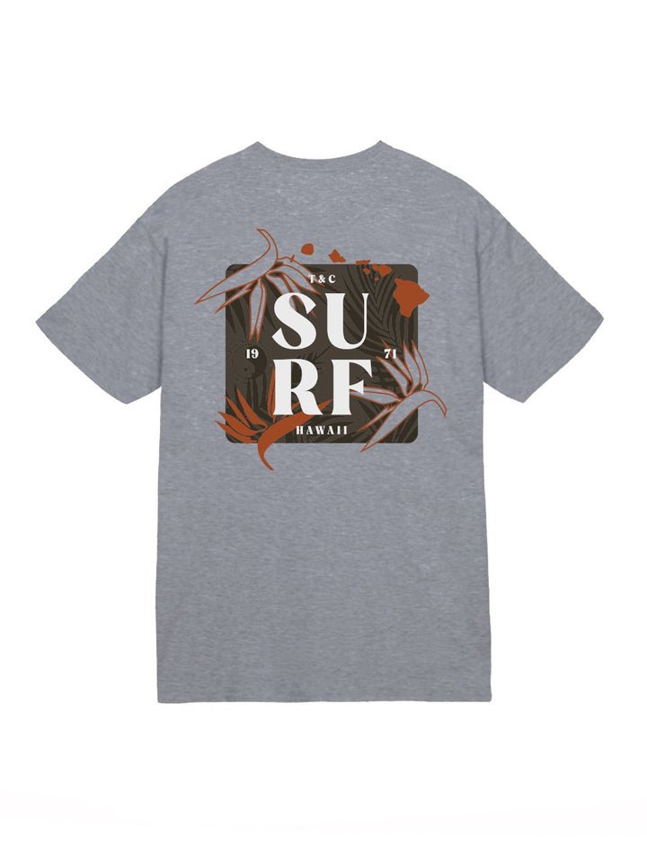T&C Surf Designs Surf Periodically Jersey Tee, Graphite / S