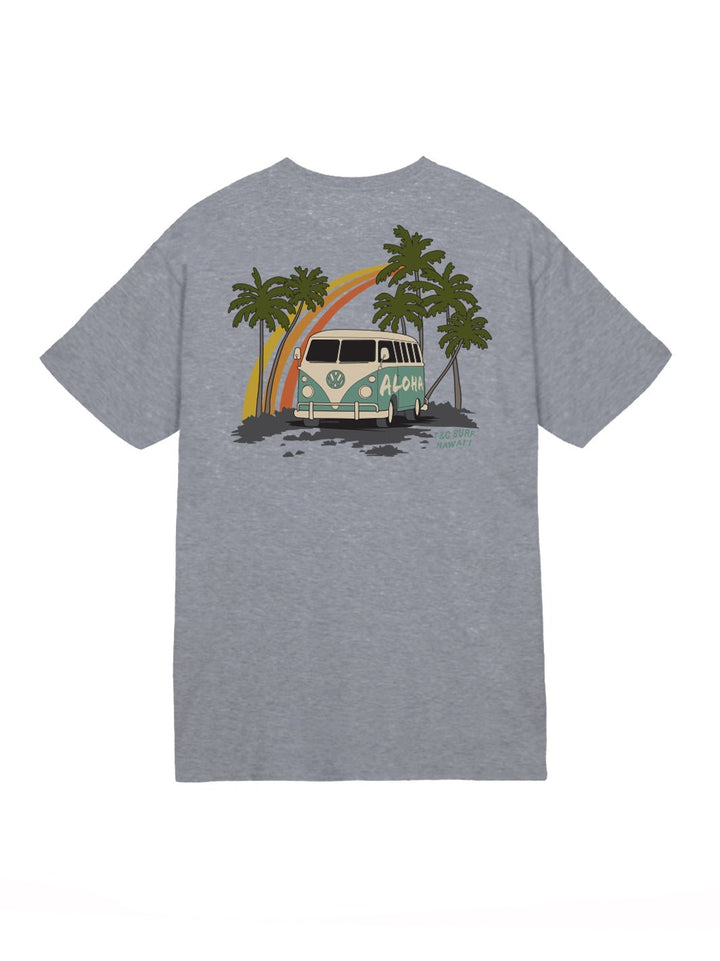 T&C Surf Designs Surf Ride Volkswagen® Jersey Tee, Graphite / S