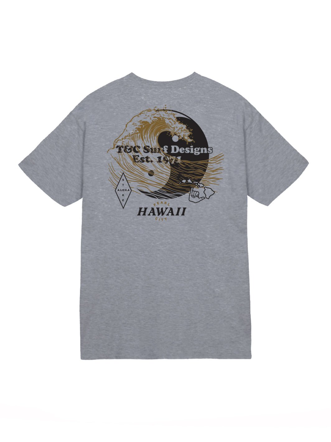 Logo Set Jersey Tee - T&C Surf Designs