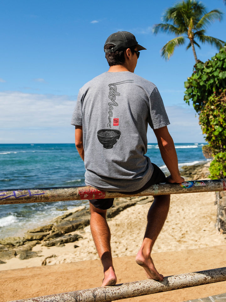 T&C Surf Designs Aloha Saimin Jersey Tee,