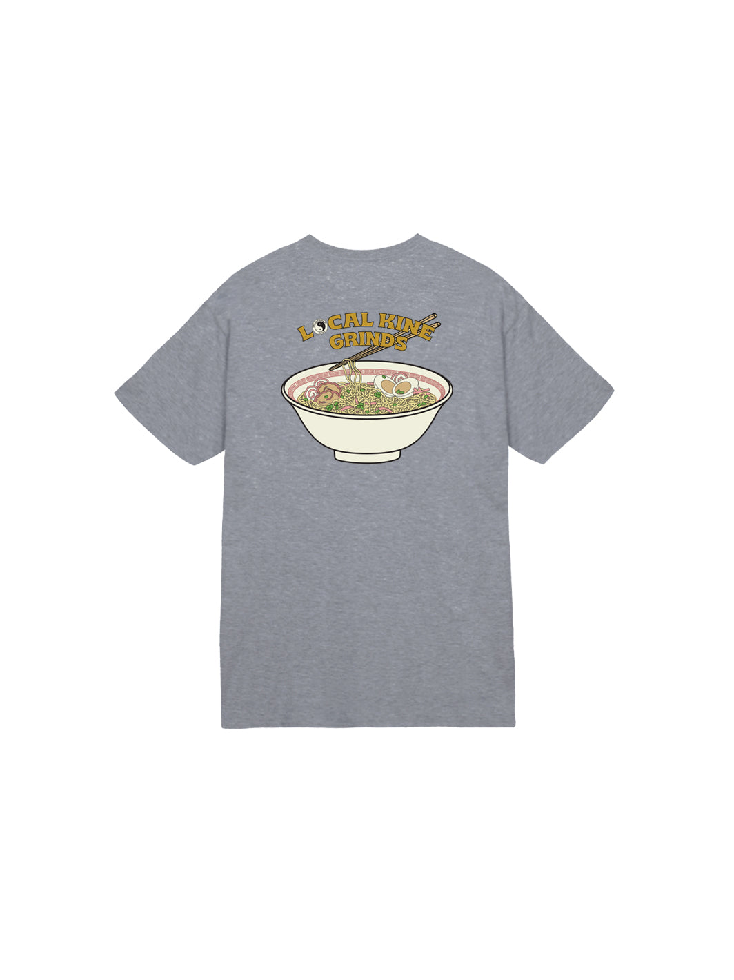 T&C Surf Designs Kids Local Grinds Tee, Graphite Heather / XS