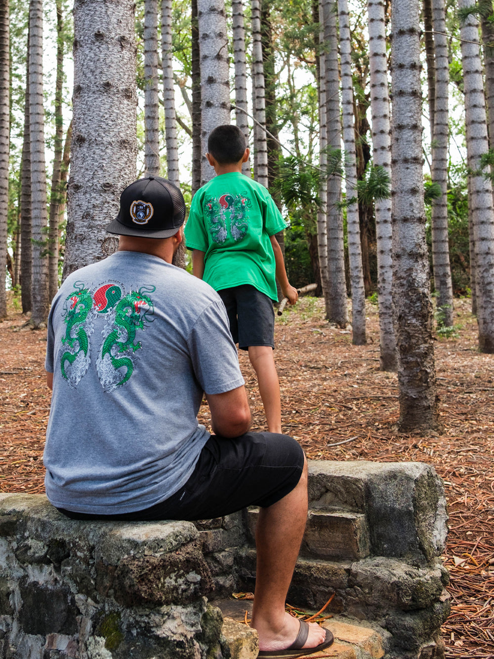 T&C Surf Designs Kids Double Dragon Tee,