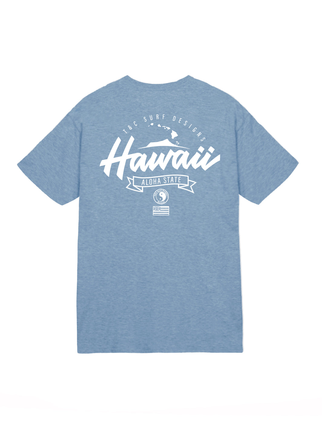 Hawaii Diamond Head Script Jersey Tee