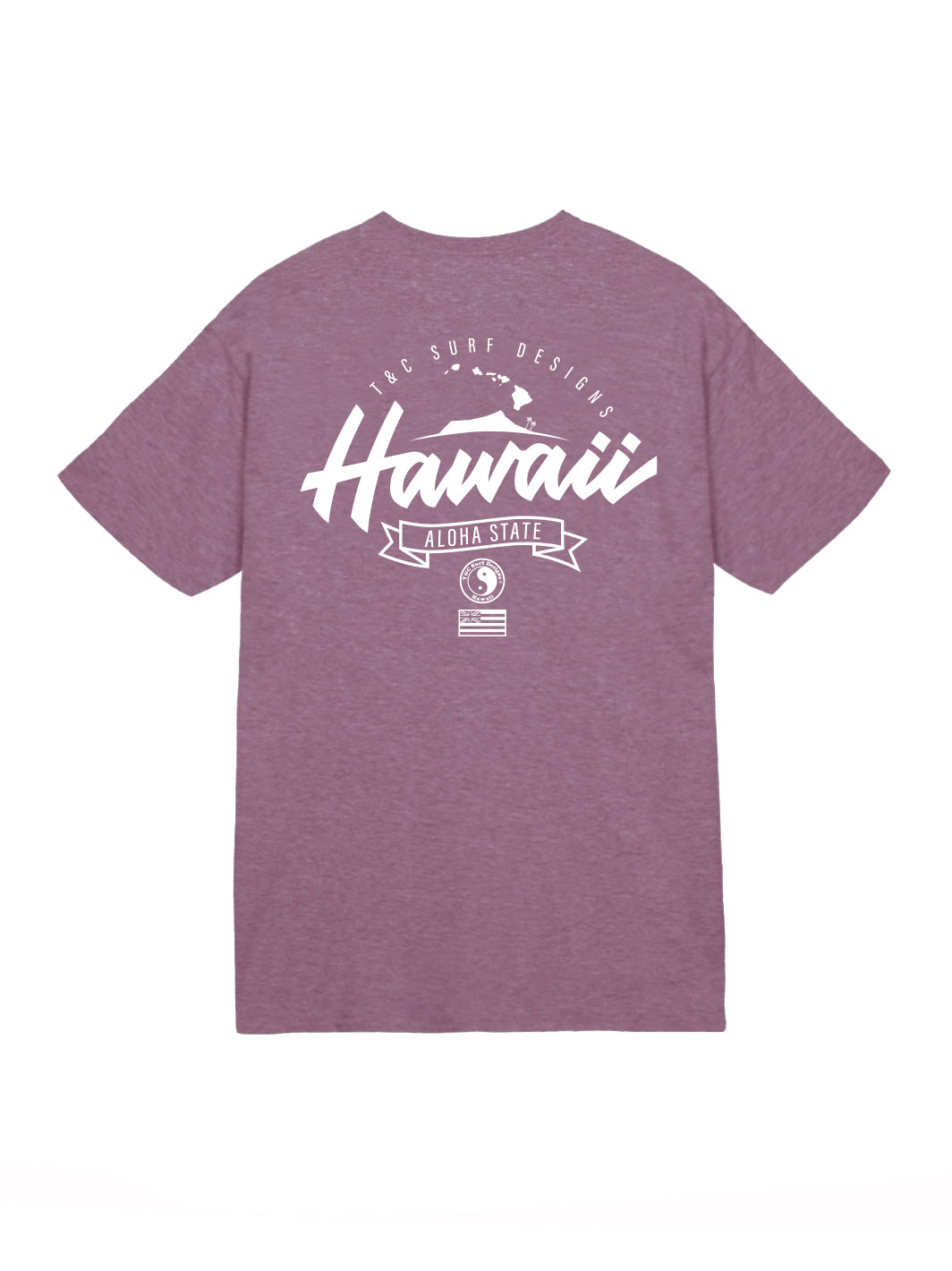Hawaii Diamond Head Script Jersey Tee