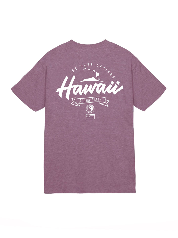 Hawaii Diamond Head Script Jersey Tee