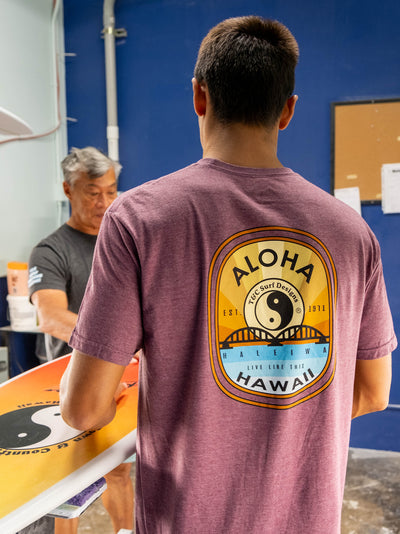 T&C Surf Designs T&C Surf Aloha Haleiwa Jersey Tee, 