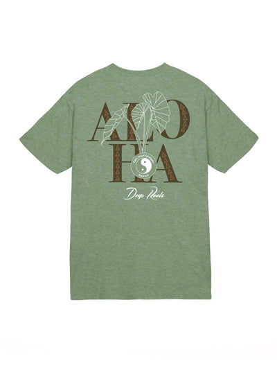 T&C Surf Designs T&C Surf Aloha Aina Jersey Tee, Heather Military / S