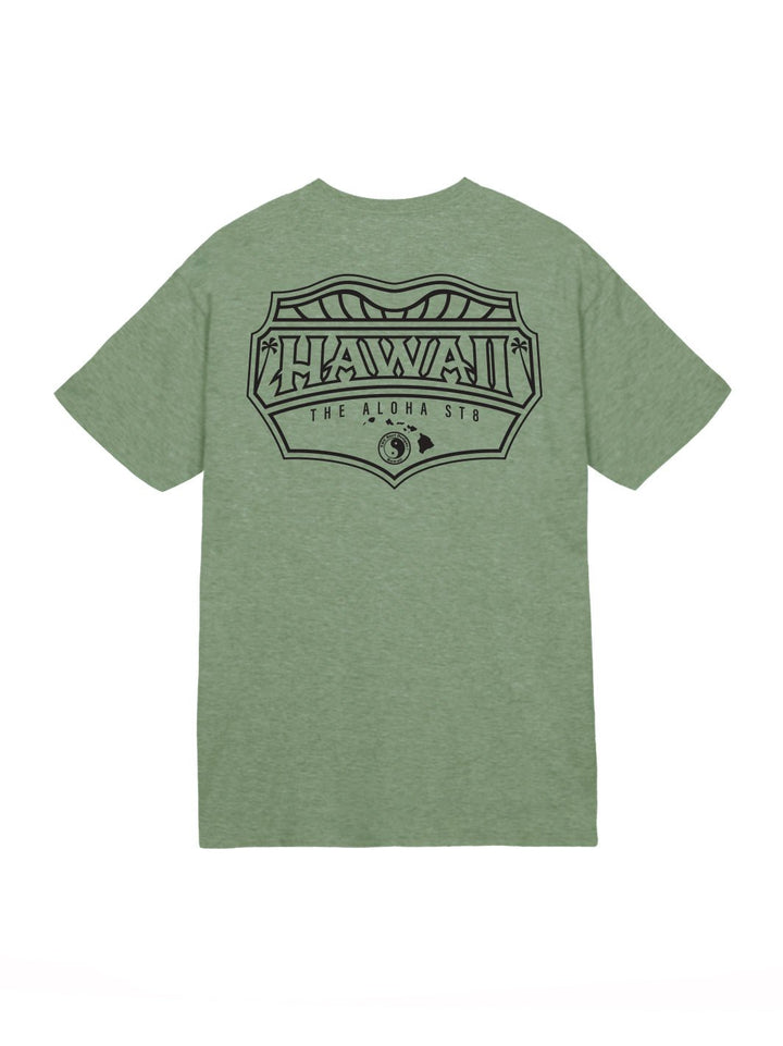 Hawaii Wave Shield Jersey Tee
