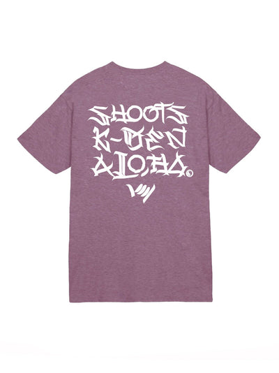 T&C Surf Designs T&C Surf Shoots K Den Jersey Tee, Heather Maroon / S