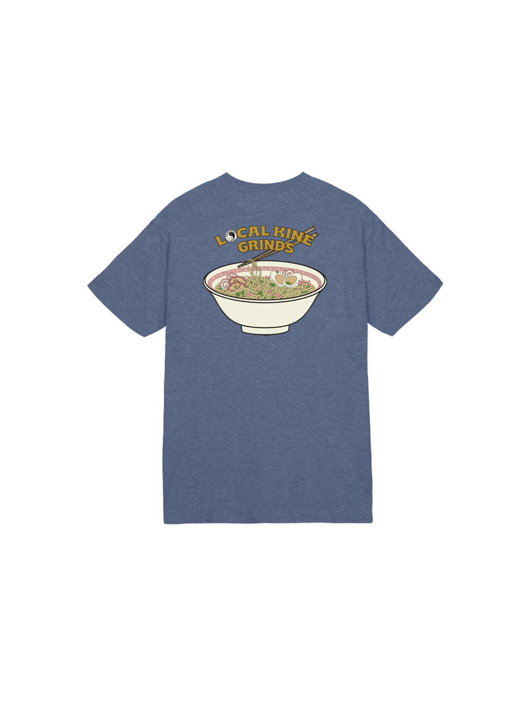 T&C Surf Designs Kids Local Grinds Tee, Heather Navy / XS