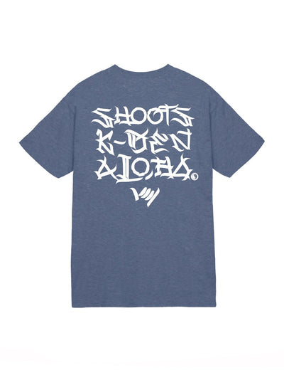 T&C Surf Designs T&C Surf Shoots K Den Jersey Tee, Heather Navy / S