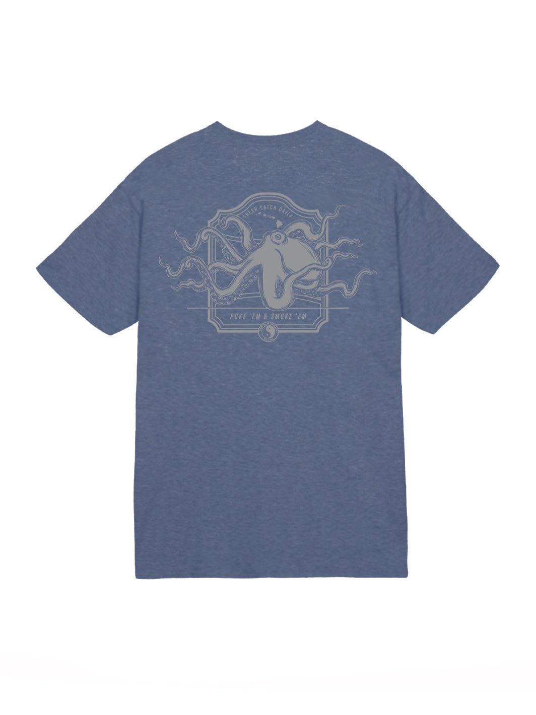 T&C Surf Designs T&C Surf Smoke Em Tako Jersey Tee, Heather Navy / S