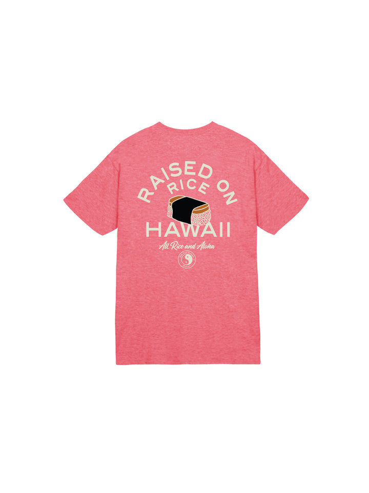 T&C Surf Designs Kids Rice Made Tee, Heather Red / XS