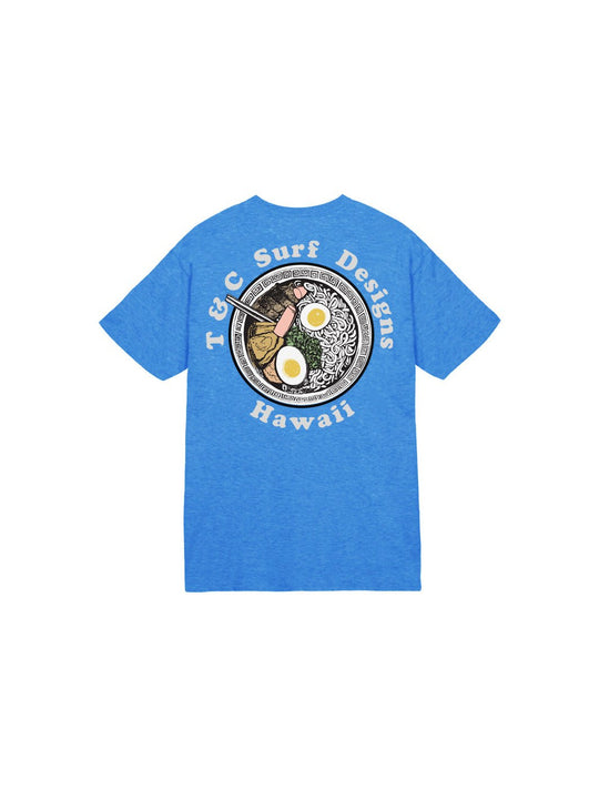 T&C Surf Designs T&C Surf Kids Shoyu Ramen Jersey Tee, Heather Royal / XS