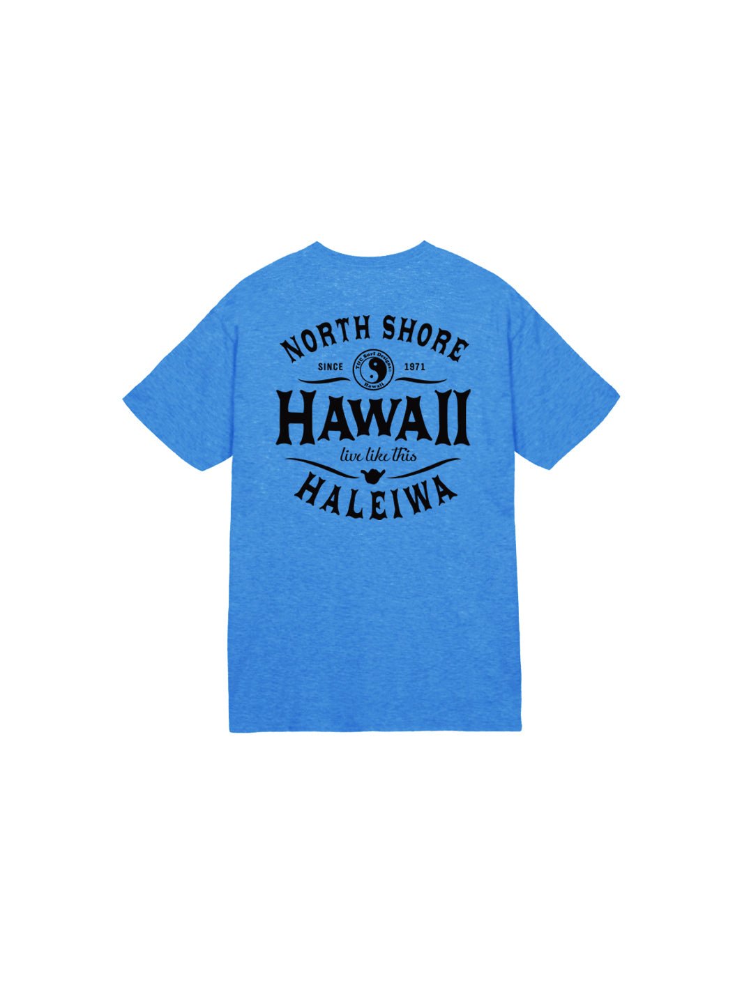 T&C Surf Designs T&C Surf Kids North Shore Hawaii Tee, Heather Royal / XS