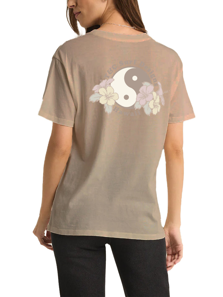 Hibiscus Bunch Boyfriend Tee