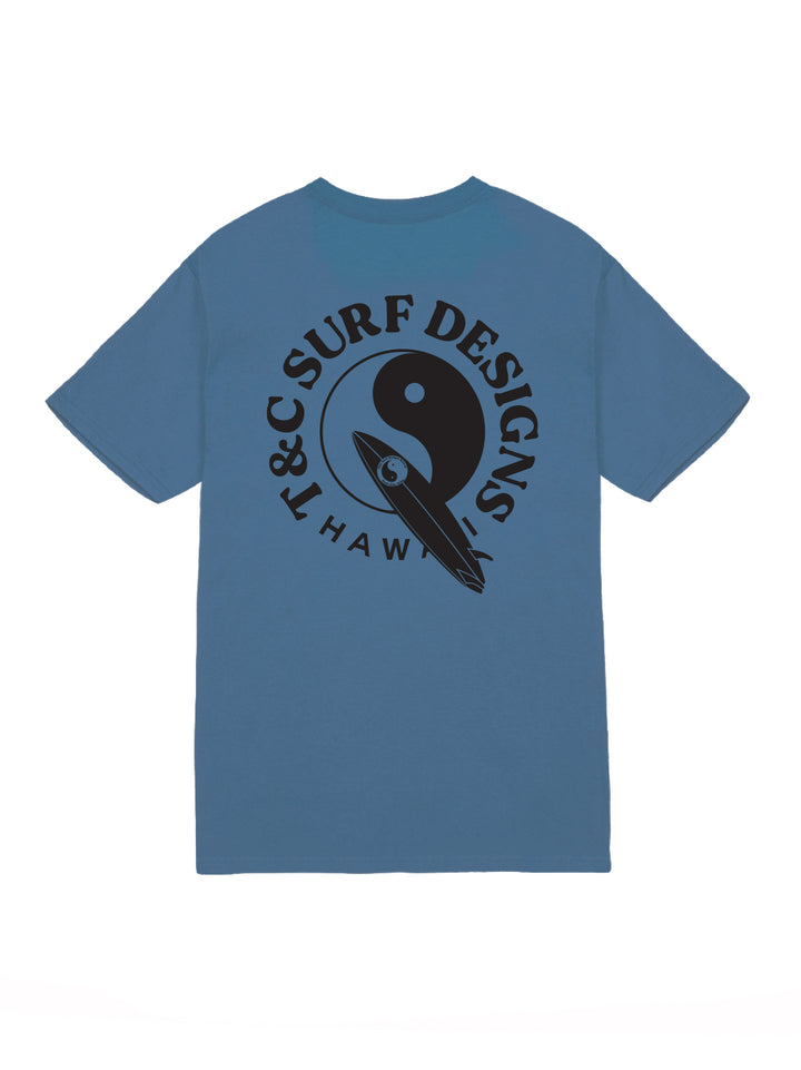 T&C Surf Designs Board Pick Jersey Tee, Indigo / S