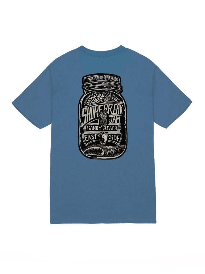 T&C Surf Designs Shorebreak Jam Jersey Tee, Indigo / S