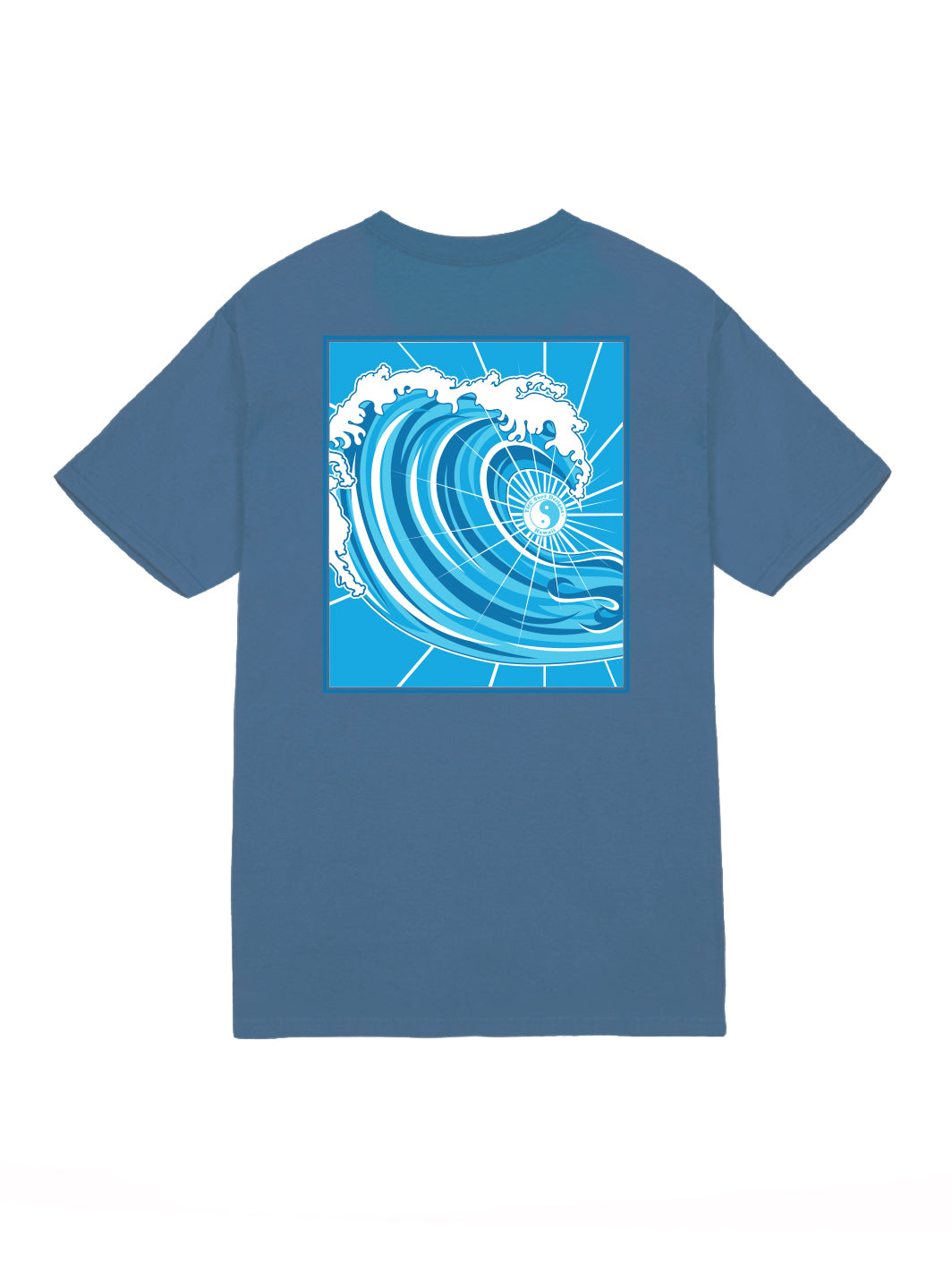 T&C Surf Designs Blue Wave Jersey Tee, Indigo / S