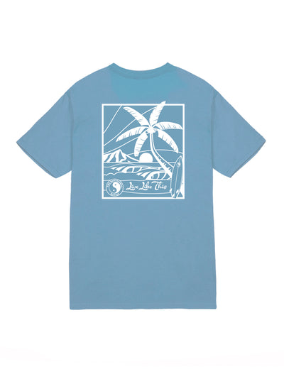T&C Surf Designs T&C Surf Bent Tree Set Jersey Tee, Indigo Blue / S