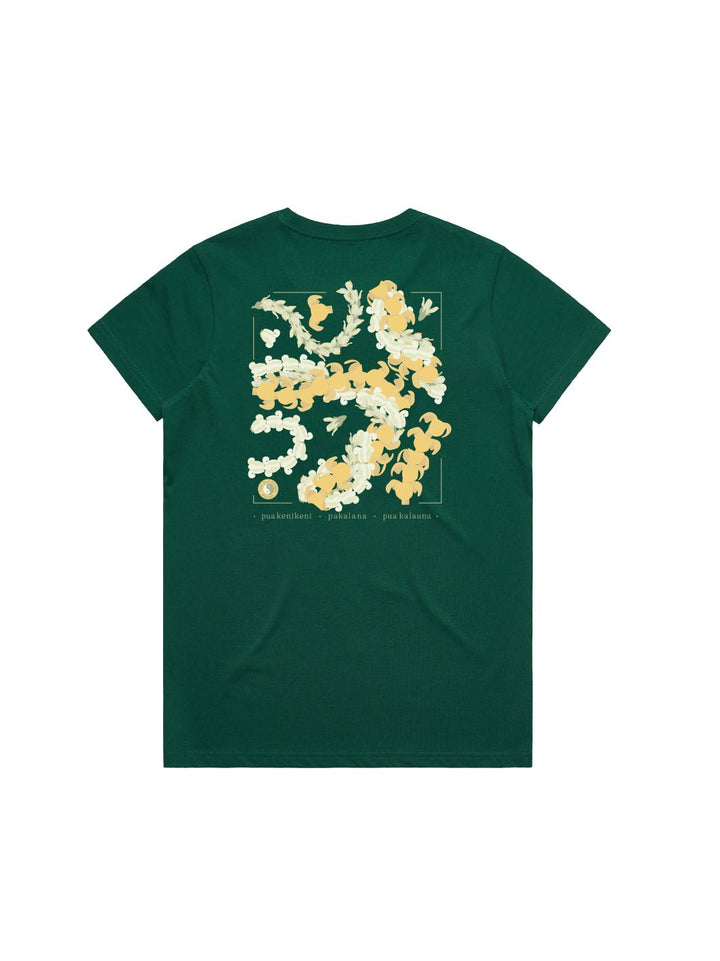 T&C Surf Designs Triple P Maple Tee, Jade / XS