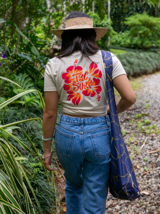 T&C Surf Designs T&C Surf Hibiscus Relax Tee, 