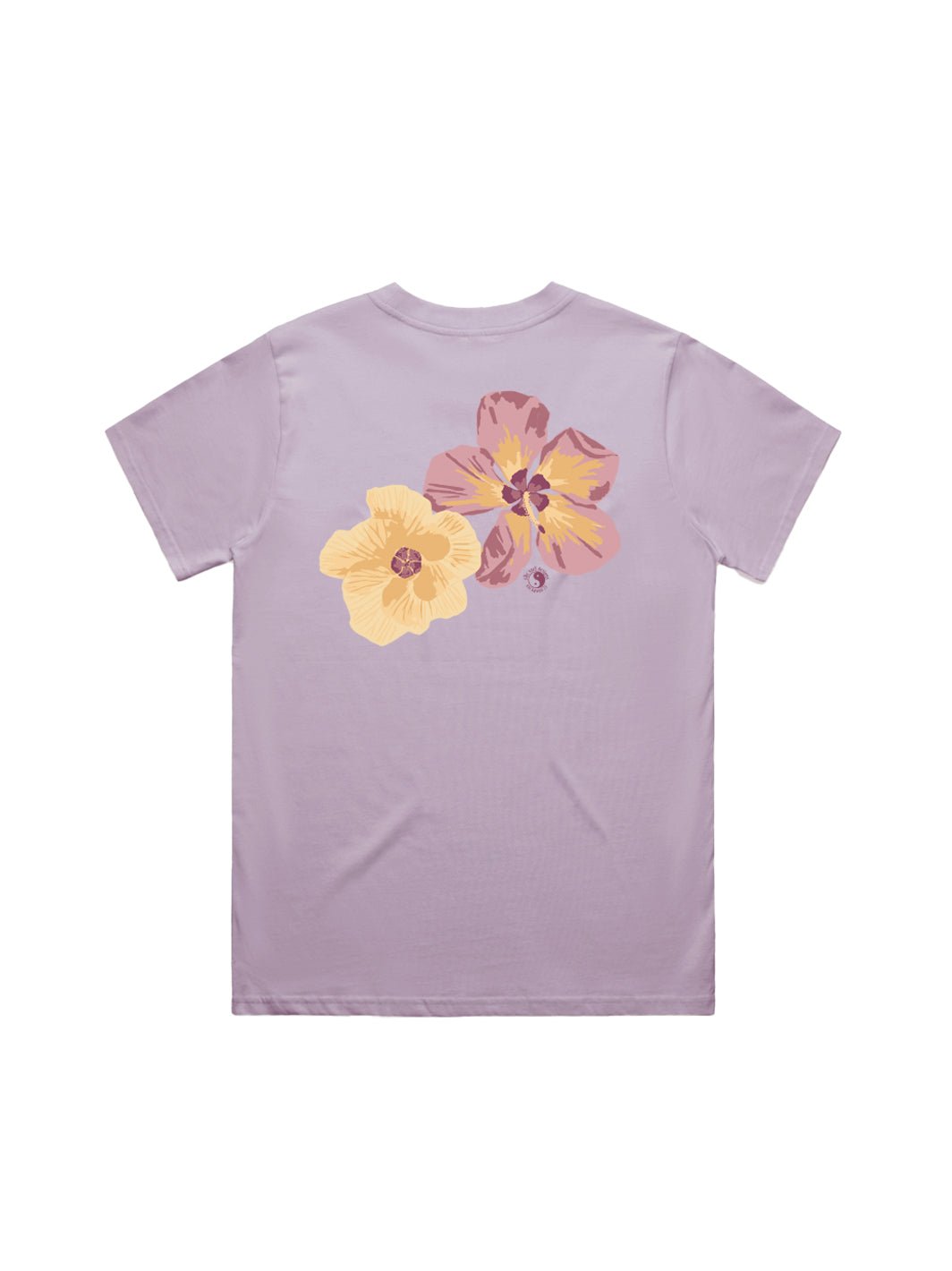 T&C Surf Designs Watercolor Hau Classic Tee, Lavender / XS