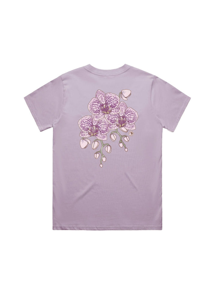 T&C Surf Designs Orchid Trio Classic Tee, Lavender / XS