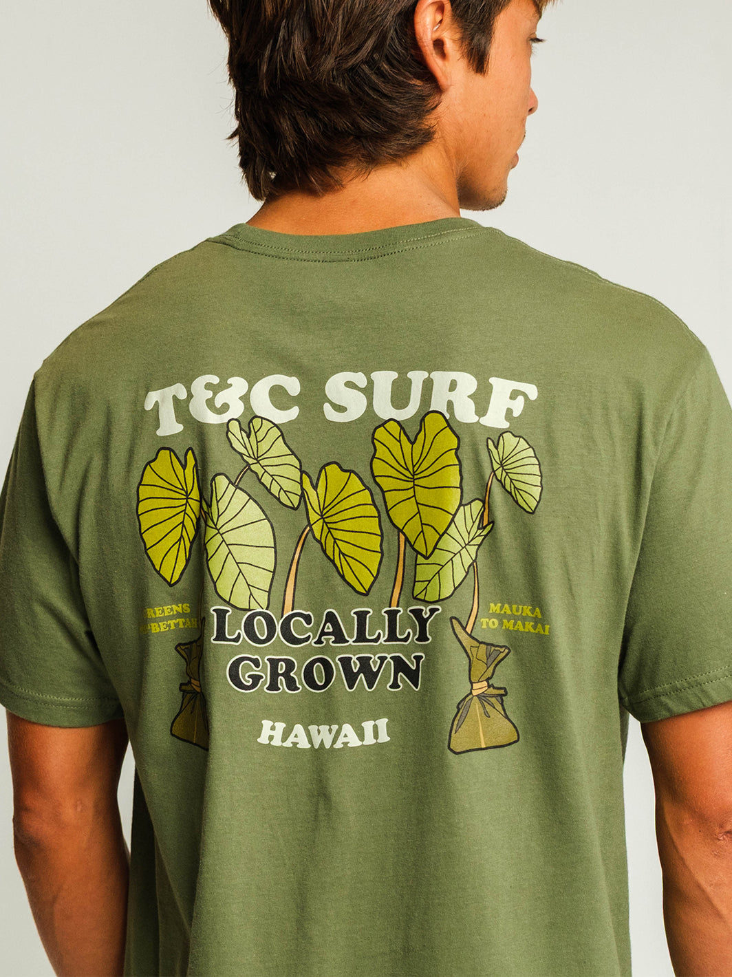T&C Surf Designs Eat Greens Jersey Tee,