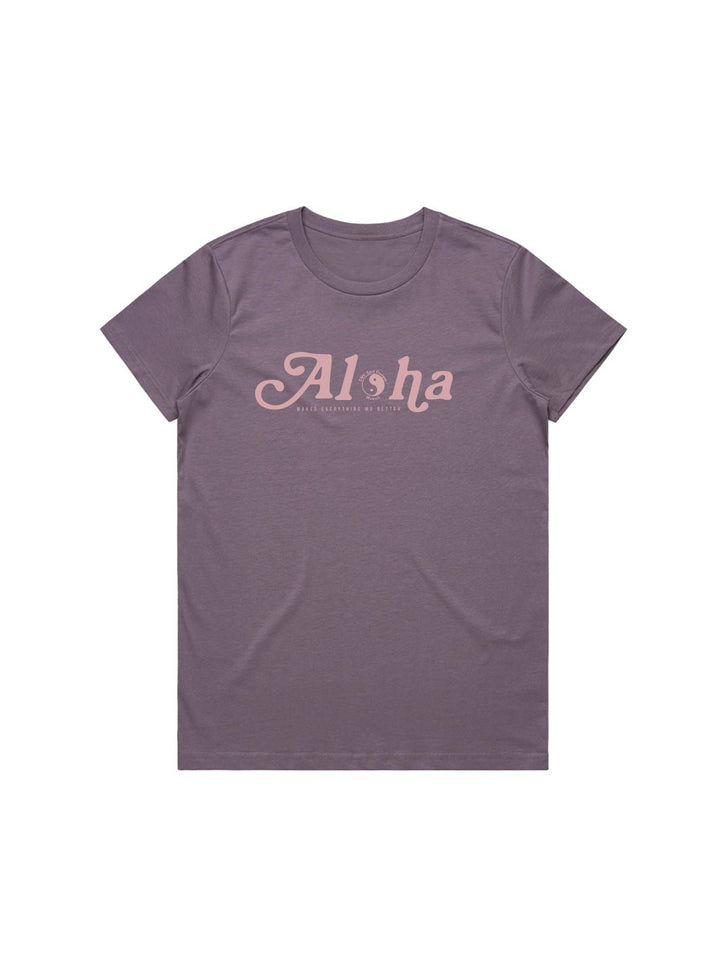 Straight Aloha Maple Tee - T&C Surf Designs