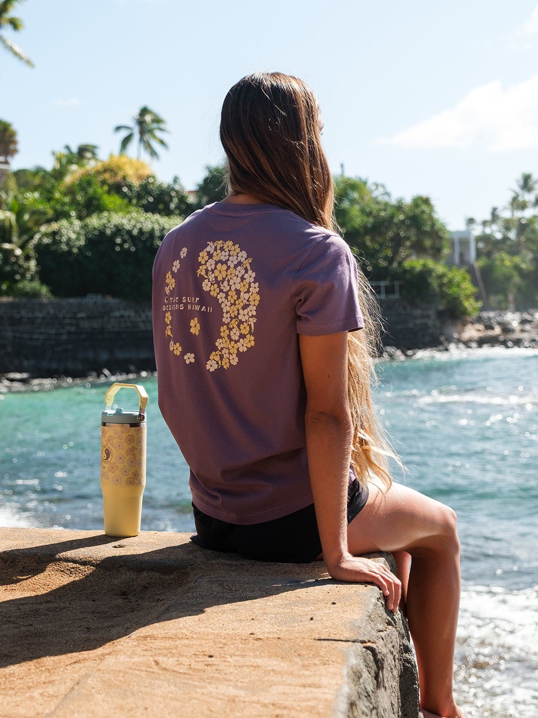 Puakenikeni Logo Maple Tee - T&C Surf Designs