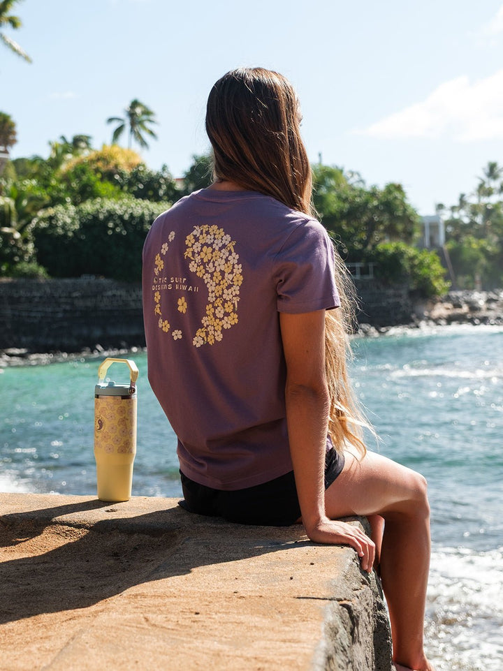 Puakenikeni Logo Maple Tee - T&C Surf Designs