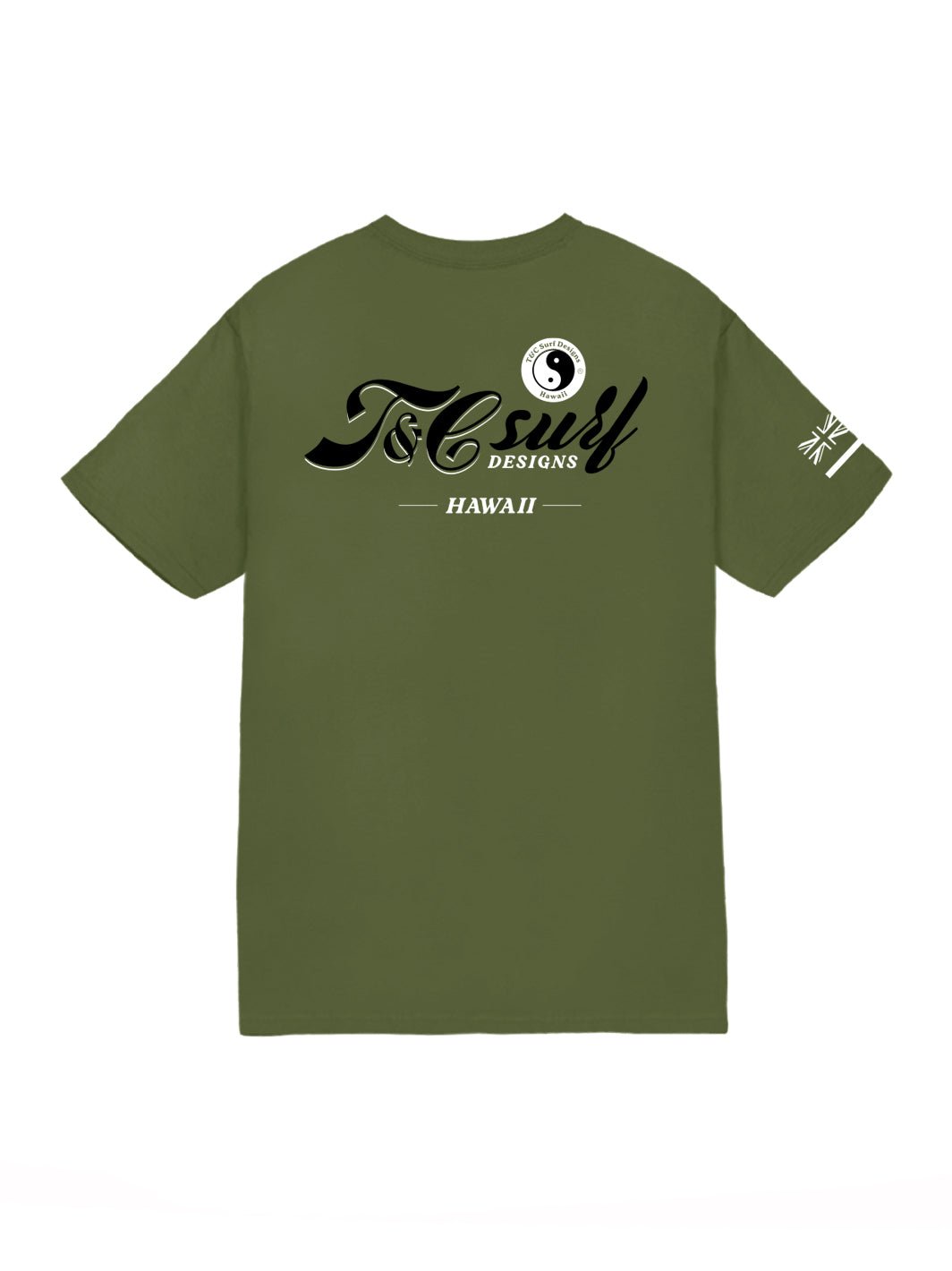 T&C Surf Designs T&C Surf Signature Jersey Tee, Military Green / S