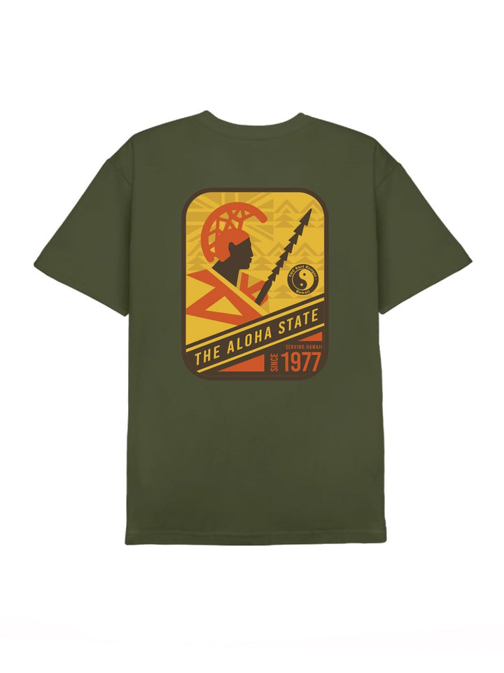 T&C Surf Designs Stamp Warrior Tee, Military / S