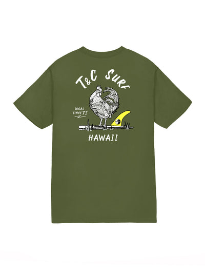 T&C Surf Designs T&C Surf Cheeken Jersey Tee, S / Military Green