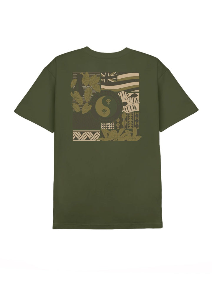 T&C Surf Designs Aina Rich Tee, Military / S