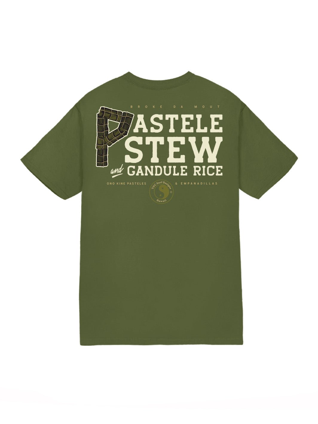 T&C Surf Designs T&C Surf Pastele Jersey Tee, Military Green / S