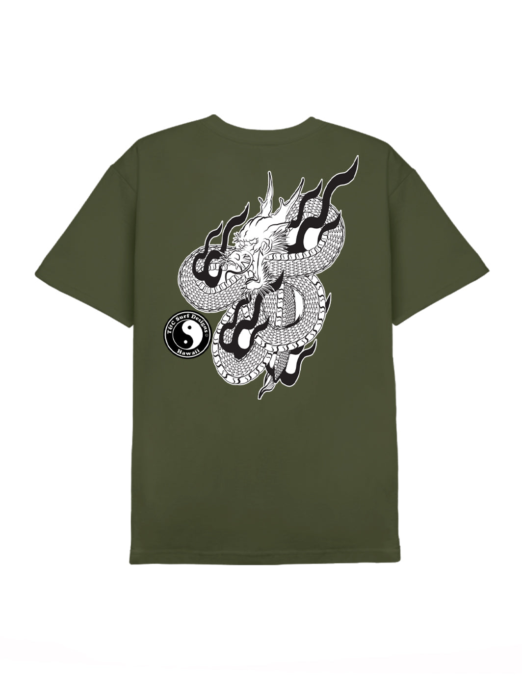 T&C Surf Designs T&C Surf Dragonball Tee, S / Military Green