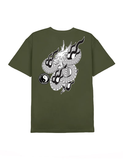 T&C Surf Designs T&C Surf Dragonball Tee, S / Military Green