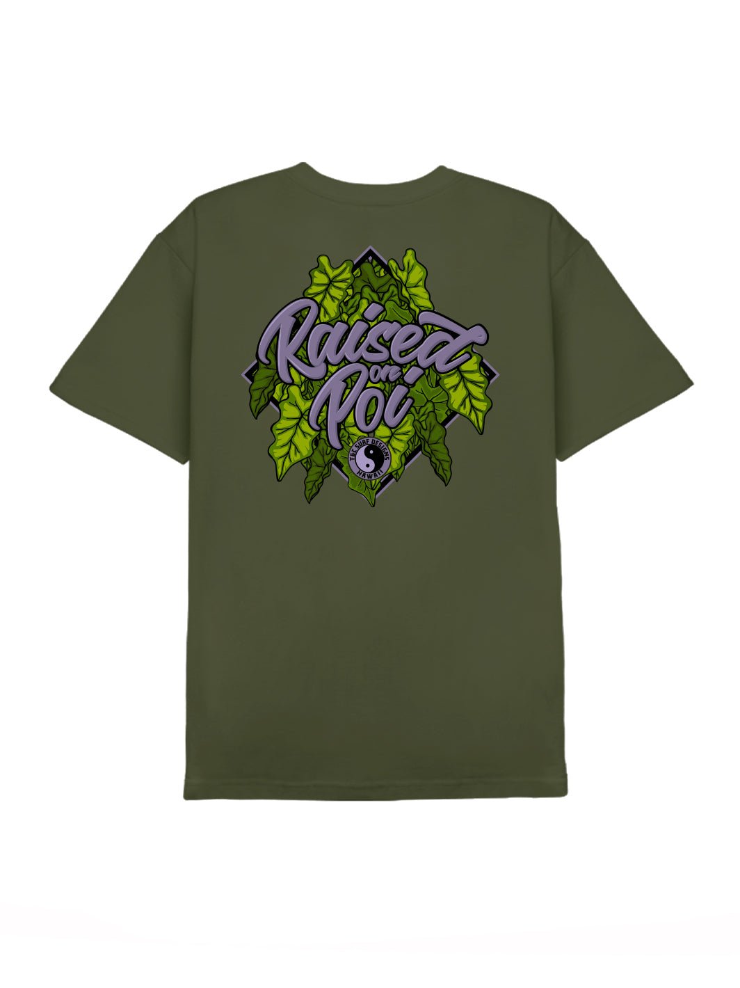 Raised On Poi Tee - T&C Surf Designs