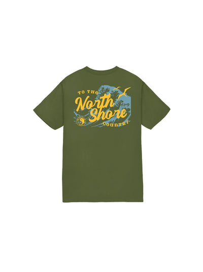 T&C Surf Designs T&C Surf Kids Swell Tee, Military Green / XS