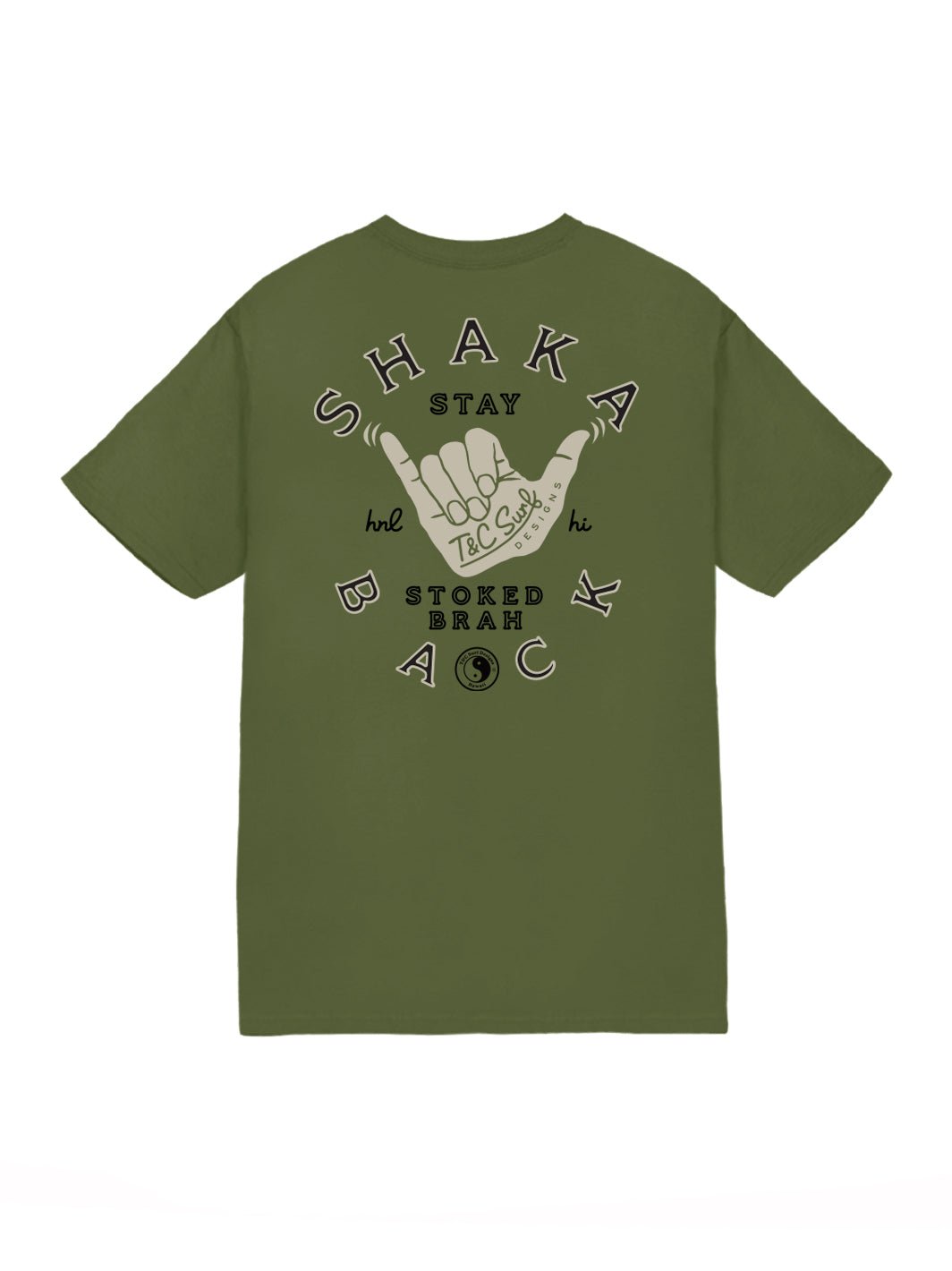 Shaka Back Jersey Tee - T&C Surf Designs