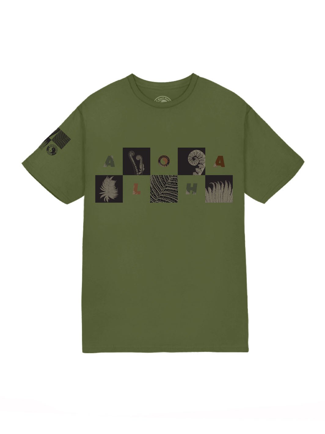 Aloha Block Jersey Tee - T&C Surf Designs