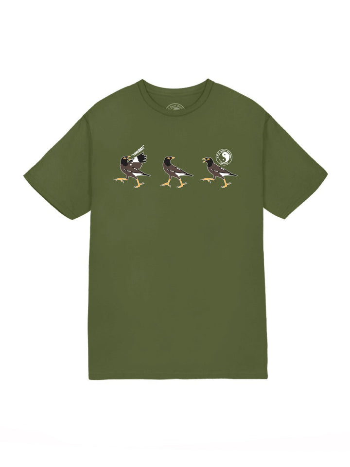 T&C Surf Designs Mynaz Jersey Tee, Military Green / S