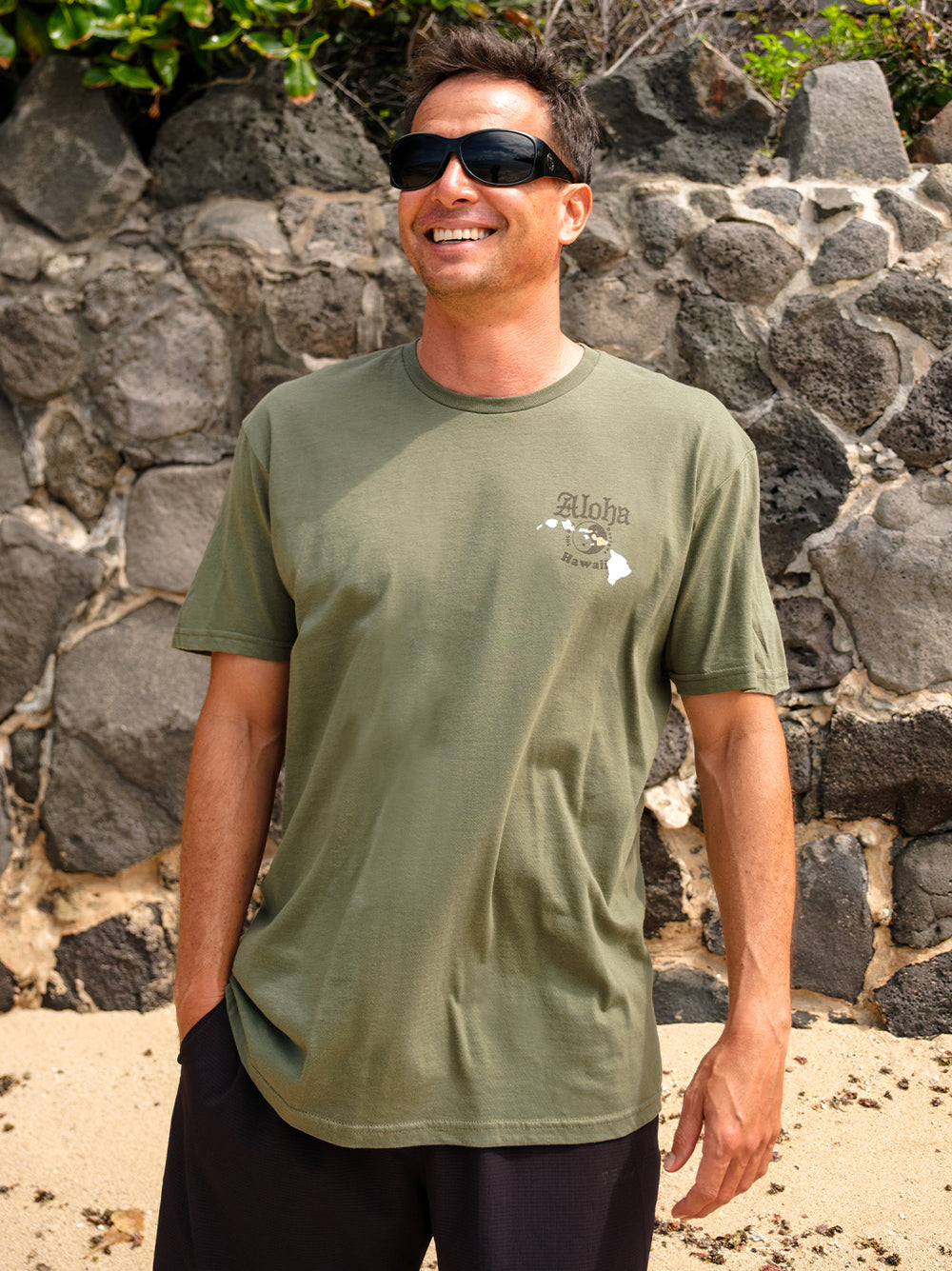 T&C Surf Designs Aloha Island Jersey Tee,