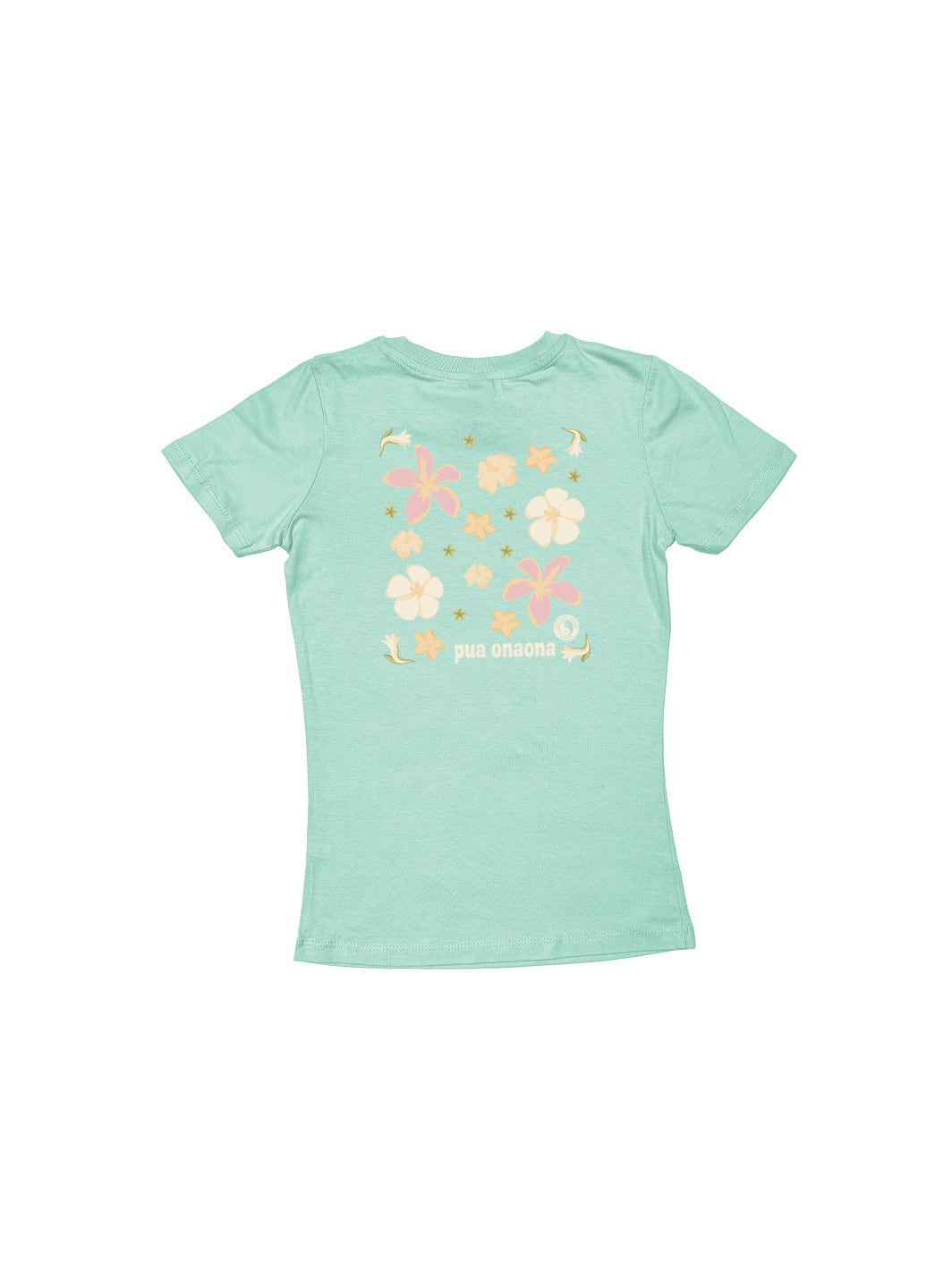 T&C Surf Designs Girls Pua Onaona Sweetheart Tee, Mint / XS